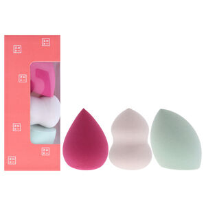 Mini Blenders Set by 3Ina for Women - 3 Pc Sponge